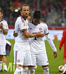 18.08.2026, Fussball Bundesliga 2026/2027, Testspiel, 1.FC Heidenheim - FC Bayern München, in der Voith-Arena Heidenheim, v.l. Harry Kane (FC Bayern München) und Michael Olise (FC Bayern München) 