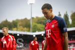 18.08.2026, Fussball Bundesliga 2026/2027, Testspiel, 1.FC Heidenheim - FC Bayern München, in der Voith-Arena Heidenheim,  Jamal Musiala (Bayern München) nachdenklich 