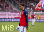 18.08.2026, Fussball Bundesliga 2026/2027, Testspiel, 1.FC Heidenheim - FC Bayern München, in der Voith-Arena Heidenheim,  Jamal Musiala (Bayern München) nachdenklich 
