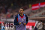 18.08.2026, Fussball Bundesliga 2026/2027, Testspiel, 1.FC Heidenheim - FC Bayern München, in der Voith-Arena Heidenheim, Jamal Musiala (Bayern München) beim Aufwärmen.