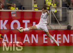18.08.2026, Fussball Bundesliga 2026/2027, Testspiel, 1.FC Heidenheim - FC Bayern München, in der Voith-Arena Heidenheim, Josip Stanisic (Bayern München)   am Ball 