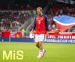 18.08.2026, Fussball Bundesliga 2026/2027, Testspiel, 1.FC Heidenheim - FC Bayern München, in der Voith-Arena Heidenheim, Harry Kane (FC Bayern München) nachdenklich 