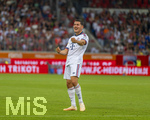 18.08.2026, Fussball Bundesliga 2026/2027, Testspiel, 1.FC Heidenheim - FC Bayern München, in der Voith-Arena Heidenheim, Torjubel Felipe Chavez (FC Bayern München), 