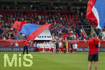 18.08.2026, Fussball Bundesliga 2026/2027, Testspiel, 1.FC Heidenheim - FC Bayern München, in der Voith-Arena Heidenheim, Einlauf der Mannschaften aus der Kabine