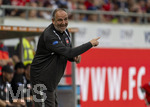 18.08.2026, Fussball Bundesliga 2026/2027, Testspiel, 1.FC Heidenheim - FC Bayern München, in der Voith-Arena Heidenheim, Trainer Frank Schmidt (1. FC Heidenheim 1846) 