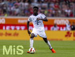 18.08.2026, Fussball Bundesliga 2026/2027, Testspiel, 1.FC Heidenheim - FC Bayern München, in der Voith-Arena Heidenheim, Bara Sapoko Ndiaye (Bayern München) am Ball 