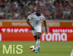 18.08.2026, Fussball Bundesliga 2026/2027, Testspiel, 1.FC Heidenheim - FC Bayern München, in der Voith-Arena Heidenheim, Dayot Upamecano (FC Bayern München) am Ball 