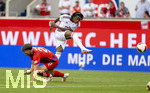 18.08.2026, Fussball Bundesliga 2026/2027, Testspiel, 1.FC Heidenheim - FC Bayern München, in der Voith-Arena Heidenheim, Wisdom Mike (FC Bayern München) Schuss