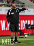 18.08.2026, Fussball Bundesliga 2026/2027, Testspiel, 1.FC Heidenheim - FC Bayern München, in der Voith-Arena Heidenheim, Trainer Frank Schmidt (1. FC Heidenheim 1846) 