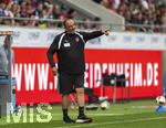 18.08.2026, Fussball Bundesliga 2026/2027, Testspiel, 1.FC Heidenheim - FC Bayern München, in der Voith-Arena Heidenheim, Trainer Frank Schmidt (1. FC Heidenheim 1846) 