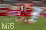 18.08.2026, Fussball Bundesliga 2026/2027, Testspiel, 1.FC Heidenheim - FC Bayern München, in der Voith-Arena Heidenheim, Spieler am Ball, detail, Jonas Föhrenbach (1. FC Heidenheim 1846) 