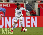 18.08.2026, Fussball Bundesliga 2026/2027, Testspiel, 1.FC Heidenheim - FC Bayern München, in der Voith-Arena Heidenheim, Michael Olise (FC Bayern München) am Ball 