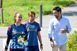 19.08.2026, München, Deutschland. Google Pixel Frauen-Bundesliga: Die FC Bayern Frauen absolvieren auf dem FC Bayern Campus eine Trainingseinheit vor dem Bundesliga-Saisonauftakt gegen den 1. FC Union Berlin. Momoko Tanikawa (FC Bayern Frauen)