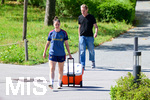 19.08.2026, München, Deutschland. Google Pixel Frauen-Bundesliga: Die FC Bayern Frauen absolvieren auf dem FC Bayern Campus eine Trainingseinheit vor dem Bundesliga-Saisonauftakt gegen den 1. FC Union Berlin. Sarah Zadrazil (FC Bayern Frauen)