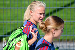 19.08.2026, München, Deutschland. Google Pixel Frauen-Bundesliga: Die FC Bayern Frauen absolvieren auf dem FC Bayern Campus eine Trainingseinheit vor dem Bundesliga-Saisonauftakt gegen den 1. FC Union Berlin. Pernille Harder (FC Bayern Frauen)