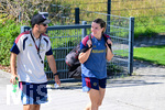 19.08.2026, München, Deutschland. Google Pixel Frauen-Bundesliga: Die FC Bayern Frauen absolvieren auf dem FC Bayern Campus eine Trainingseinheit vor dem Bundesliga-Saisonauftakt gegen den 1. FC Union Berlin. Vanessa Gilles (FC Bayern Frauen)