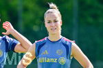 19.08.2026, München, Deutschland. Google Pixel Frauen-Bundesliga: Die FC Bayern Frauen absolvieren auf dem FC Bayern Campus eine Trainingseinheit vor dem Bundesliga-Saisonauftakt gegen den 1. FC Union Berlin. Giulia Gwinn (FC Bayern Frauen)
