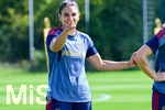 19.08.2026, München, Deutschland. Google Pixel Frauen-Bundesliga: Die FC Bayern Frauen absolvieren auf dem FC Bayern Campus eine Trainingseinheit vor dem Bundesliga-Saisonauftakt gegen den 1. FC Union Berlin. Jovana Damnjanovic (FC Bayern Frauen)