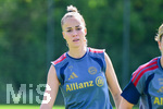 19.08.2026, München, Deutschland. Google Pixel Frauen-Bundesliga: Die FC Bayern Frauen absolvieren auf dem FC Bayern Campus eine Trainingseinheit vor dem Bundesliga-Saisonauftakt gegen den 1. FC Union Berlin. Giulia Gwinn (FC Bayern Frauen)