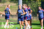 19.08.2026, München, Deutschland. Google Pixel Frauen-Bundesliga: Die FC Bayern Frauen absolvieren auf dem FC Bayern Campus eine Trainingseinheit vor dem Bundesliga-Saisonauftakt gegen den 1. FC Union Berlin. Giulia Gwinn (FC Bayern Frauen)