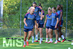 19.08.2026, München, Deutschland. Google Pixel Frauen-Bundesliga: Die FC Bayern Frauen absolvieren auf dem FC Bayern Campus eine Trainingseinheit vor dem Bundesliga-Saisonauftakt gegen den 1. FC Union Berlin. Pernille Harder (FC Bayern Frauen)