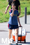 19.08.2026, München, Deutschland. Google Pixel Frauen-Bundesliga: Die FC Bayern Frauen absolvieren auf dem FC Bayern Campus eine Trainingseinheit vor dem Bundesliga-Saisonauftakt gegen den 1. FC Union Berlin. Sarah Zadrazil (FC Bayern Frauen)