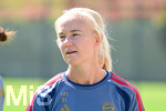 19.08.2026, München, Deutschland. Google Pixel Frauen-Bundesliga: Die FC Bayern Frauen absolvieren auf dem FC Bayern Campus eine Trainingseinheit vor dem Bundesliga-Saisonauftakt gegen den 1. FC Union Berlin. Pernille Harder (FC Bayern Frauen)