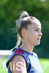 19.08.2026, München, Deutschland. Google Pixel Frauen-Bundesliga: Die FC Bayern Frauen absolvieren auf dem FC Bayern Campus eine Trainingseinheit vor dem Bundesliga-Saisonauftakt gegen den 1. FC Union Berlin. Giulia Gwinn (FC Bayern Frauen)