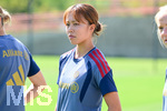 19.08.2026, München, Deutschland. Google Pixel Frauen-Bundesliga: Die FC Bayern Frauen absolvieren auf dem FC Bayern Campus eine Trainingseinheit vor dem Bundesliga-Saisonauftakt gegen den 1. FC Union Berlin. Momoko Tanikawa (FC Bayern Frauen)