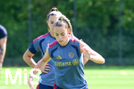 19.08.2026, München, Deutschland. Google Pixel Frauen-Bundesliga: Die FC Bayern Frauen absolvieren auf dem FC Bayern Campus eine Trainingseinheit vor dem Bundesliga-Saisonauftakt gegen den 1. FC Union Berlin. Giulia Gwinn (FC Bayern Frauen)