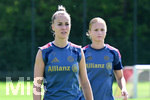 19.08.2026, München, Deutschland. Google Pixel Frauen-Bundesliga: Die FC Bayern Frauen absolvieren auf dem FC Bayern Campus eine Trainingseinheit vor dem Bundesliga-Saisonauftakt gegen den 1. FC Union Berlin. Giulia Gwinn (FC Bayern Frauen)