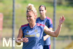 19.08.2026, München, Deutschland. Google Pixel Frauen-Bundesliga: Die FC Bayern Frauen absolvieren auf dem FC Bayern Campus eine Trainingseinheit vor dem Bundesliga-Saisonauftakt gegen den 1. FC Union Berlin. Linda Dallmann (FC Bayern Frauen)