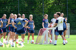 19.08.2026, München, Deutschland. Google Pixel Frauen-Bundesliga: Die FC Bayern Frauen absolvieren auf dem FC Bayern Campus eine Trainingseinheit vor dem Bundesliga-Saisonauftakt gegen den 1. FC Union Berlin. Übersicht