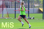 19.08.2026, München, Deutschland. Google Pixel Frauen-Bundesliga: Die FC Bayern Frauen absolvieren auf dem FC Bayern Campus eine Trainingseinheit vor dem Bundesliga-Saisonauftakt gegen den 1. FC Union Berlin. Giulia Gwinn (FC Bayern Frauen)