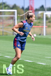 19.08.2026, München, Deutschland. Google Pixel Frauen-Bundesliga: Die FC Bayern Frauen absolvieren auf dem FC Bayern Campus eine Trainingseinheit vor dem Bundesliga-Saisonauftakt gegen den 1. FC Union Berlin. Giulia Gwinn (FC Bayern Frauen)