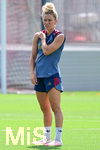 19.08.2026, München, Deutschland. Google Pixel Frauen-Bundesliga: Die FC Bayern Frauen absolvieren auf dem FC Bayern Campus eine Trainingseinheit vor dem Bundesliga-Saisonauftakt gegen den 1. FC Union Berlin. Linda Dallmann (FC Bayern Frauen)