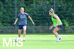 19.08.2026, München, Deutschland. Google Pixel Frauen-Bundesliga: Die FC Bayern Frauen absolvieren auf dem FC Bayern Campus eine Trainingseinheit vor dem Bundesliga-Saisonauftakt gegen den 1. FC Union Berlin. Sophie Proost (FC Bayern Frauen)
