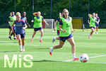 19.08.2026, München, Deutschland. Google Pixel Frauen-Bundesliga: Die FC Bayern Frauen absolvieren auf dem FC Bayern Campus eine Trainingseinheit vor dem Bundesliga-Saisonauftakt gegen den 1. FC Union Berlin. Katharina Naschenweng (FC Bayern Frauen)