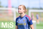 19.08.2026, München, Deutschland. Google Pixel Frauen-Bundesliga: Die FC Bayern Frauen absolvieren auf dem FC Bayern Campus eine Trainingseinheit vor dem Bundesliga-Saisonauftakt gegen den 1. FC Union Berlin. Sophie Proost (FC Bayern Frauen)