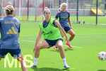 19.08.2026, München, Deutschland. Google Pixel Frauen-Bundesliga: Die FC Bayern Frauen absolvieren auf dem FC Bayern Campus eine Trainingseinheit vor dem Bundesliga-Saisonauftakt gegen den 1. FC Union Berlin. Giulia Gwinn (FC Bayern Frauen)
