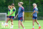 19.08.2026, München, Deutschland. Google Pixel Frauen-Bundesliga: Die FC Bayern Frauen absolvieren auf dem FC Bayern Campus eine Trainingseinheit vor dem Bundesliga-Saisonauftakt gegen den 1. FC Union Berlin. Alara Sehitler (FC Bayern Frauen)