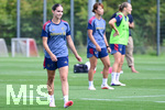 19.08.2026, München, Deutschland. Google Pixel Frauen-Bundesliga: Die FC Bayern Frauen absolvieren auf dem FC Bayern Campus eine Trainingseinheit vor dem Bundesliga-Saisonauftakt gegen den 1. FC Union Berlin. Kassandra Potsi (FC Bayern Frauen)
