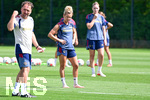 19.08.2026, München, Deutschland. Google Pixel Frauen-Bundesliga: Die FC Bayern Frauen absolvieren auf dem FC Bayern Campus eine Trainingseinheit vor dem Bundesliga-Saisonauftakt gegen den 1. FC Union Berlin. Linda Dallmann (FC Bayern Frauen)