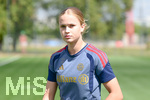 19.08.2026, München, Deutschland. Google Pixel Frauen-Bundesliga: Die FC Bayern Frauen absolvieren auf dem FC Bayern Campus eine Trainingseinheit vor dem Bundesliga-Saisonauftakt gegen den 1. FC Union Berlin. Sophie Proost (FC Bayern Frauen)