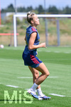 19.08.2026, München, Deutschland. Google Pixel Frauen-Bundesliga: Die FC Bayern Frauen absolvieren auf dem FC Bayern Campus eine Trainingseinheit vor dem Bundesliga-Saisonauftakt gegen den 1. FC Union Berlin. Giulia Gwinn (FC Bayern Frauen)