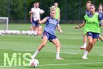 19.08.2026, München, Deutschland. Google Pixel Frauen-Bundesliga: Die FC Bayern Frauen absolvieren auf dem FC Bayern Campus eine Trainingseinheit vor dem Bundesliga-Saisonauftakt gegen den 1. FC Union Berlin. Linda Dallmann (FC Bayern Frauen)