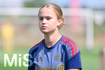 19.08.2026, München, Deutschland. Google Pixel Frauen-Bundesliga: Die FC Bayern Frauen absolvieren auf dem FC Bayern Campus eine Trainingseinheit vor dem Bundesliga-Saisonauftakt gegen den 1. FC Union Berlin. Sophie Proost (FC Bayern Frauen)