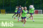 19.08.2026, München, Deutschland. Google Pixel Frauen-Bundesliga: Die FC Bayern Frauen absolvieren auf dem FC Bayern Campus eine Trainingseinheit vor dem Bundesliga-Saisonauftakt gegen den 1. FC Union Berlin. Katharina Naschenweng (FC Bayern Frauen)