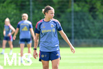 19.08.2026, München, Deutschland. Google Pixel Frauen-Bundesliga: Die FC Bayern Frauen absolvieren auf dem FC Bayern Campus eine Trainingseinheit vor dem Bundesliga-Saisonauftakt gegen den 1. FC Union Berlin. Arianna Caruso (FC Bayern Frauen)