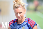 19.08.2026, München, Deutschland. Google Pixel Frauen-Bundesliga: Die FC Bayern Frauen absolvieren auf dem FC Bayern Campus eine Trainingseinheit vor dem Bundesliga-Saisonauftakt gegen den 1. FC Union Berlin. Linda Dallmann (FC Bayern Frauen)